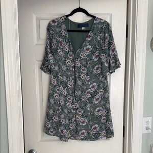 Floral Green Women's Top